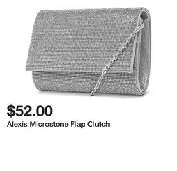Belk Alexis Microstone Flap Clutch offer