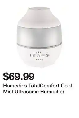 Belk Homedics TotalComfort Cool Mist Ultrasonic Humidifier offer