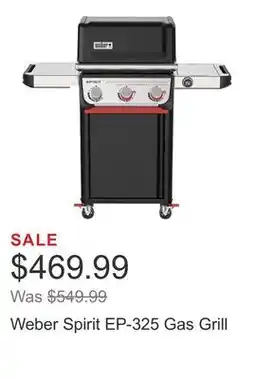 Costco Weber Spirit EP-325 Gas Grill offer