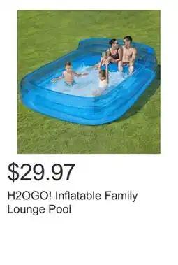 Costco H2OGO! Inflatable Family Lounge Pool offer