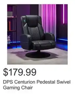 Costco DPS Centurion Pedestal Swivel Gaming Chair offer