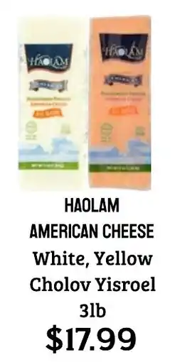 Seven Mile Market Haolam american cheese offer