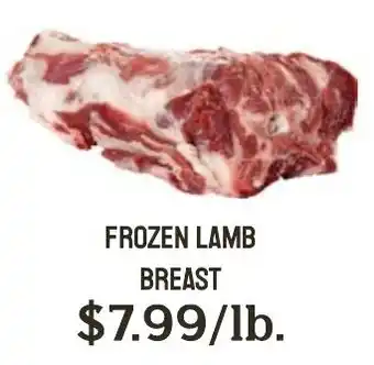 Seven Mile Market Frozen Lamb Breast offer