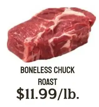 Boneless chuck roast