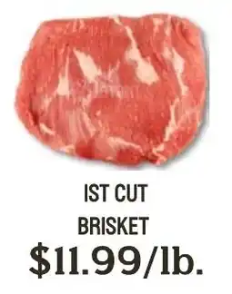 Seven Mile Market Ist cut brisket offer