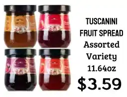 Seven Mile Market Tuscanini fruit spread offer