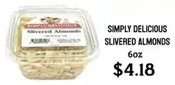 Seven Mile Market Simply delicious slivered almonds offer