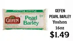 Seven Mile Market Gefen pearl barley offer