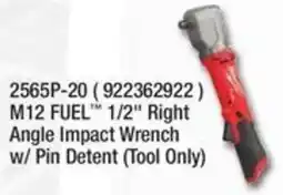 Fastenal Angle Impact Wrench w/ Pin Detent offer