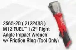 Fastenal M12 FUEL 1/2" Right Angle Impact Wrench w/ Friction Ring offer
