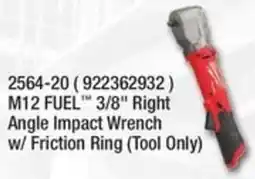Fastenal M12 FUEL 3/8" Right Angle Impact Wrench w/ Friction Ring offer