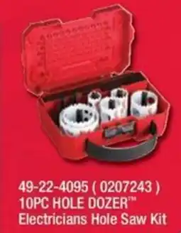 Fastenal HOLE DOZER™ Electricians Hole Saw Kit offer