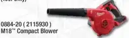 Fastenal M18 Compact Blower offer