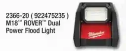Fastenal M18 ROVER Dual Power Flood Light offer
