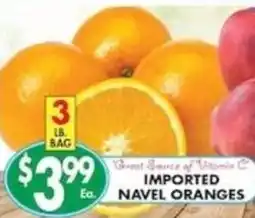 Associated Imported navel oranges offer