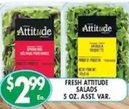 Associated Fresh attitude salads offer