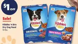Family Dollar Kibbles 'n Bits Dry Dog Food offer