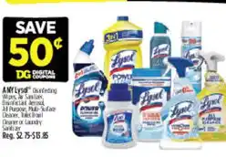 Dollar General Lysol Bleach offer