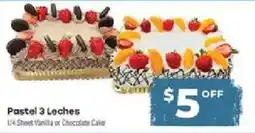 Supermercado El Rancho Pastel 3 Leches offer