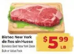 Supermercado El Rancho Bistec New York offer