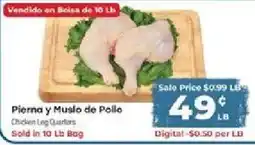 Supermercado El Rancho Chicken Leg Quarters offer