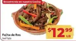 Supermercado El Rancho Beef Fajita offer