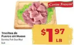 Supermercado El Rancho Boneless Pork Slow Meat Bulk offer