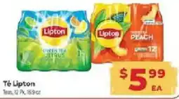 Supermercado El Rancho Té Lipton offer
