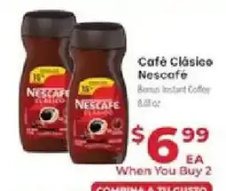 Supermercado El Rancho Nescafe Cafe Classico offer