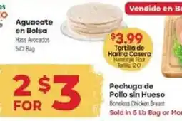 Supermercado El Rancho Pechuga de Pollo sin Hueso offer