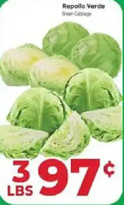 Supermercado El Rancho Green Cabbage offer