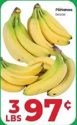 Supermercado El Rancho Bananas offer