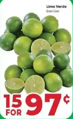 Supermercado El Rancho Lima Verde Green Lime offer