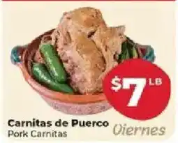Supermercado El Rancho Pork Carnitas offer