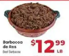 Supermercado El Rancho Beef Barbacoa offer