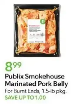 Publix Publix Smokehouse Marinated Pork Belly offer