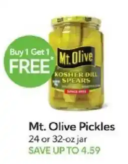Publix Mt. Olive Pickles offer
