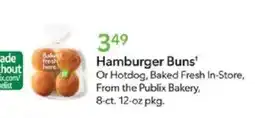 Publix Publix Hamburger Buns offer