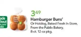 Publix Hamburger Buns