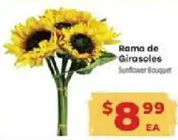 Supermercado El Rancho Sunflower Bouquet offer