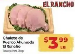 Supermercado El Rancho El Rancho smoked pork chop offer