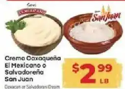 Supermercado El Rancho San Juan Crema Oaxaqueña offer