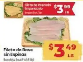 Supermercado El Rancho Boneless Swai Fish Fillet offer