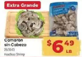 Supermercado El Rancho Camaron Sin Cabeza offer