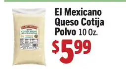 Vallarta Supermarkets El Mexicano Queso Cotija Polvo offer