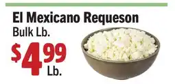 Vallarta Supermarkets El Mexicano Requeson offer