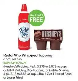 Publix Reddi Wip Whipped Topping offer