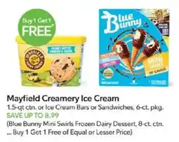 Publix Mayfield Creamery Ice Cream offer