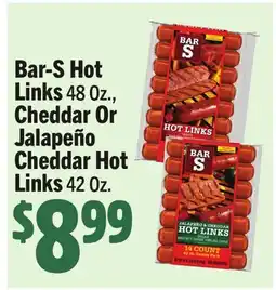Vallarta Supermarkets Bar-S Hot Links offer