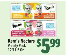 Vallarta Supermarkets Kern's Nectars Variety Pack offer